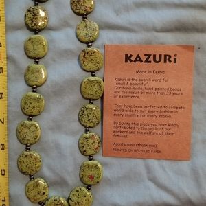 Kazuri necklace